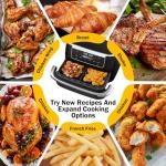 Large Silicone Air Fryer Liners for Ninja 10.4L
