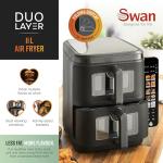 Swan 11L Twin Stack Air Fryer - 2 Baskets