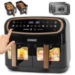 Duronic XXL Digital Dual Zone Air Fryer 10L
