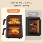 COSORI TurboTower Dual Air Fryer - 10.8L Capacity
