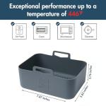 Silicone Air Fryer Liner Set with Mitts