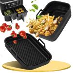 Ninipie Silicone Air Fryer Liners for Ninja 9.5L