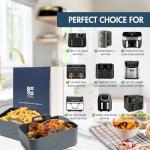 Silicone Air Fryer Liner Set with Mitts