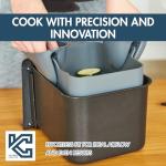 Silicone Air Fryer Liner Set with Mitts