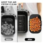 Silicone Air Fryer Liners 2 Pack for 7.6L+ Baskets