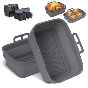 Silicone Air Fryer Liners for Ninja Dual Pot