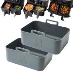 Dual Silicone Liners for Ninja 9.5L Air Fryer