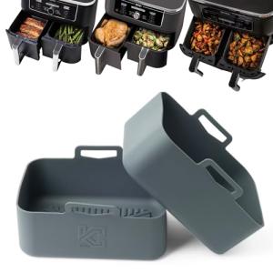 Silicone Air Fryer Liners and Gloves Set