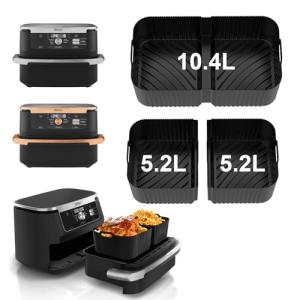 Silicone Air Fryer Liners for Ninja AF500UK