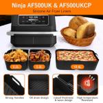 Silicone Air Fryer Liners for Ninja AF500UK