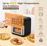 100 Pcs Round Air Fryer Disposable Liners - 8 Inch