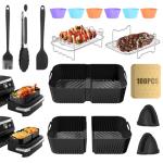 Ninja Foodi Air Fryer Silicone Liner Set, 21 Pieces