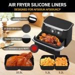 Ninja Foodi Air Fryer Silicone Liner Set, 21 Pieces