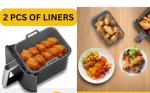 Reusable Silicone Liners for Ninja Air Fryer - Dual Pack