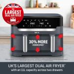 Tefal XXL Dual Easy Fry 11L Air Fryer