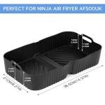 Silicone Air Fryer Liners for Ninja 10.4L