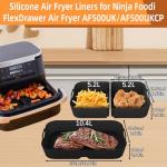 Silicone Air Fryer Liners and Accessories Set