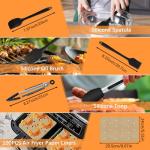 Silicone Air Fryer Liners and Accessories Set