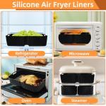 Silicone Air Fryer Liners and Accessories Set