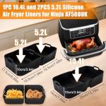 Silicone Liners Set for Ninja Air Fryer