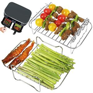 YQL Stainless Steel Air Fryer Rack Set