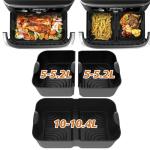 Silicone Air Fryer Liners for Ninja and Cosori