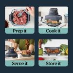 Ninja CRISPi Air Fryer FN101UKGY – Cyber Space Compact Fryer