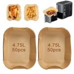 Ninja XL Air Fryer Baking Paper Liners - 100 Pack