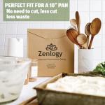 Zenlogy Parchment Paper for Square Pans – 200 Sheets