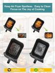 Silicone Air Fryer Liners - 2 Pack, Reusable