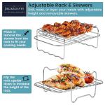 Upgraded Silicone Air Fryer Liner - 8 pcs, Grey