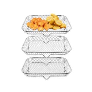 Stackable Air Fryer Rack Set - 3 Pieces