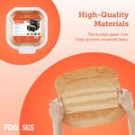 COSORI 100PCS Square Air Fryer Disposable Liners