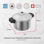 Kuhn Rikon Duromatic Stainless Steel Pressure Cooker 6L