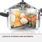 Kuhn Rikon Duromatic Stainless Steel Pressure Cooker 6L