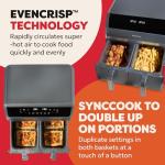 Instant Pot Vortex Dual Air Fryer 8L 8-in-1