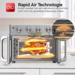 TurboTronic 32L Air Fryer Oven with Rotisserie