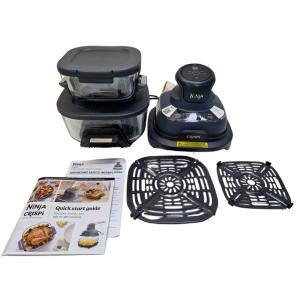Ninja CRISPi Air Fryer FN101UKGY – Cyber Space Compact Fryer