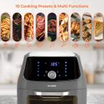 Innoteck 16L Digital Air Fryer Oven with Rotisserie