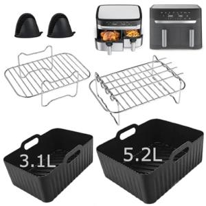 Silicone Air Fryer Liners and Grill Racks