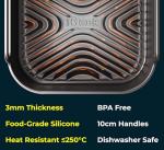 Cosori 5.5L Square Silicone Air Fryer Liner