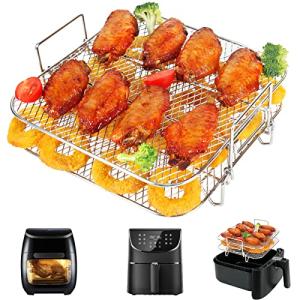 BYKITCHEN 2-Tier Air Fryer Rack Set