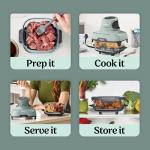 Ninja CRISPi Air Fryer FN101UKSG – Sage 4-in-1 Portable Design