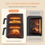 COSORI TurboTower Dual Air Fryer - 10.8L Capacity