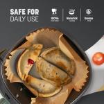 Keplin Air Fryer Parchment Paper Liners - 50 Pack