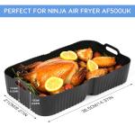 Silicone Air Fryer Liners for Ninja Flex Drawer
