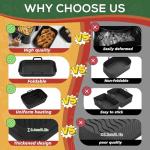 Ninipie Silicone Air Fryer Liners for Ninja 9.5L