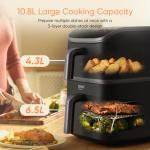 COSORI TurboTower Dual Air Fryer - 10.8L Capacity