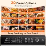 Cookwise 30L Air Fryer Oven - Multi-Level Cooking with 18-in-1 Functions