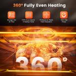 Cookwise 30L Air Fryer Oven - Multi-Level Cooking with 18-in-1 Functions